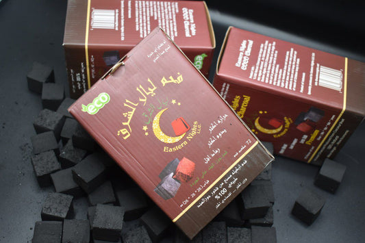 فحم مربعات علب (باكيت) قياس 26*26