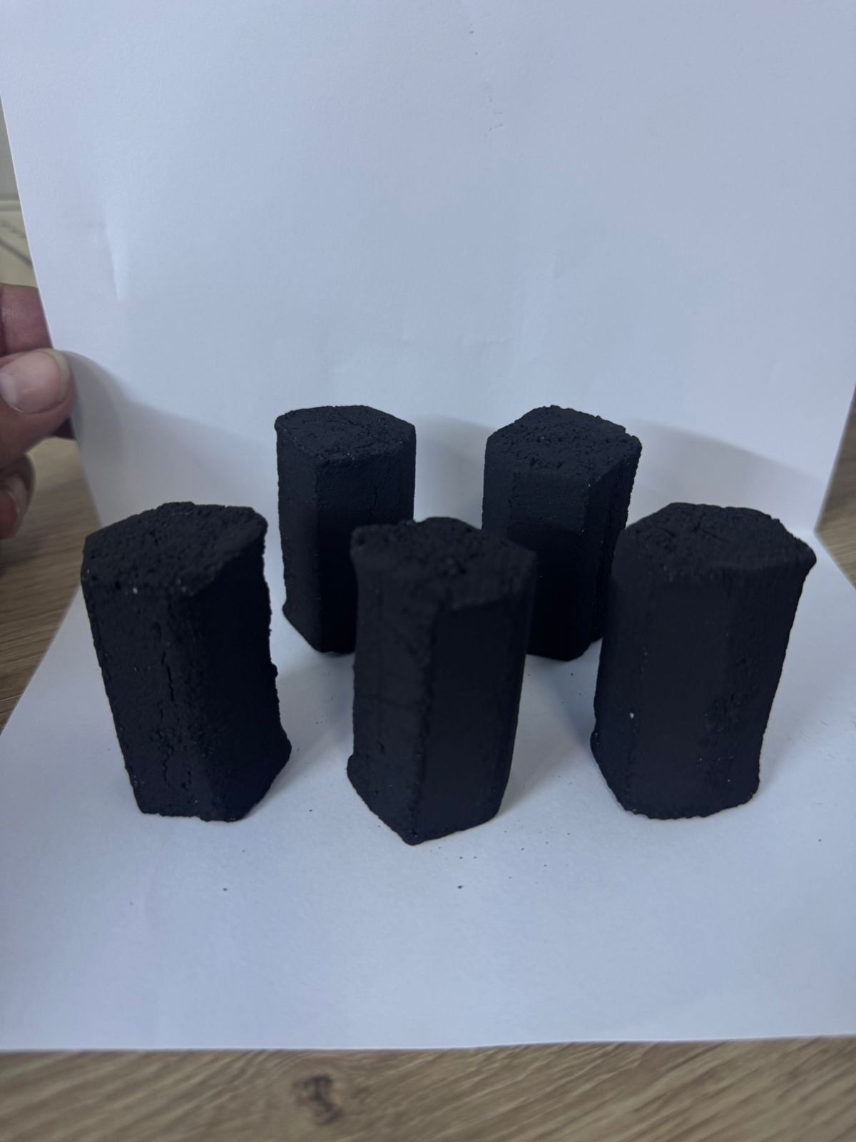 فحم اصابع اكياس 10 كيلو قياس 54*30